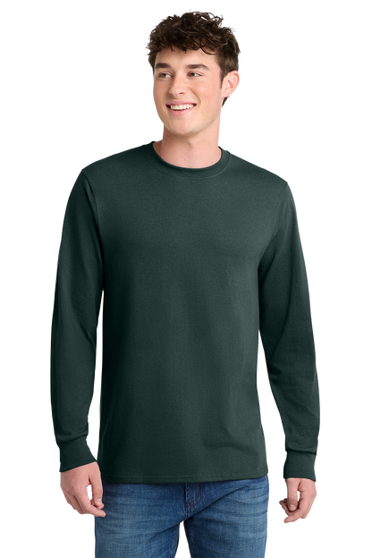 Economy - Long Sleeve Port & Co Core Cotton Tee - PC54LS