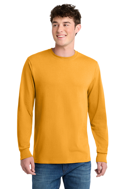 Economy - Long Sleeve Port & Co Core Cotton Tee - PC54LS
