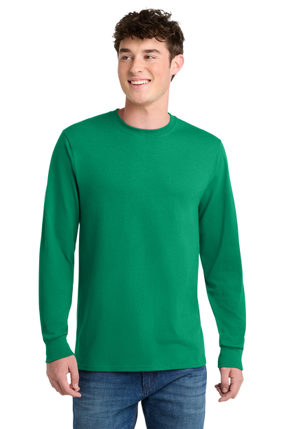 Economy - Long Sleeve Port & Co Core Cotton Tee - PC54LS