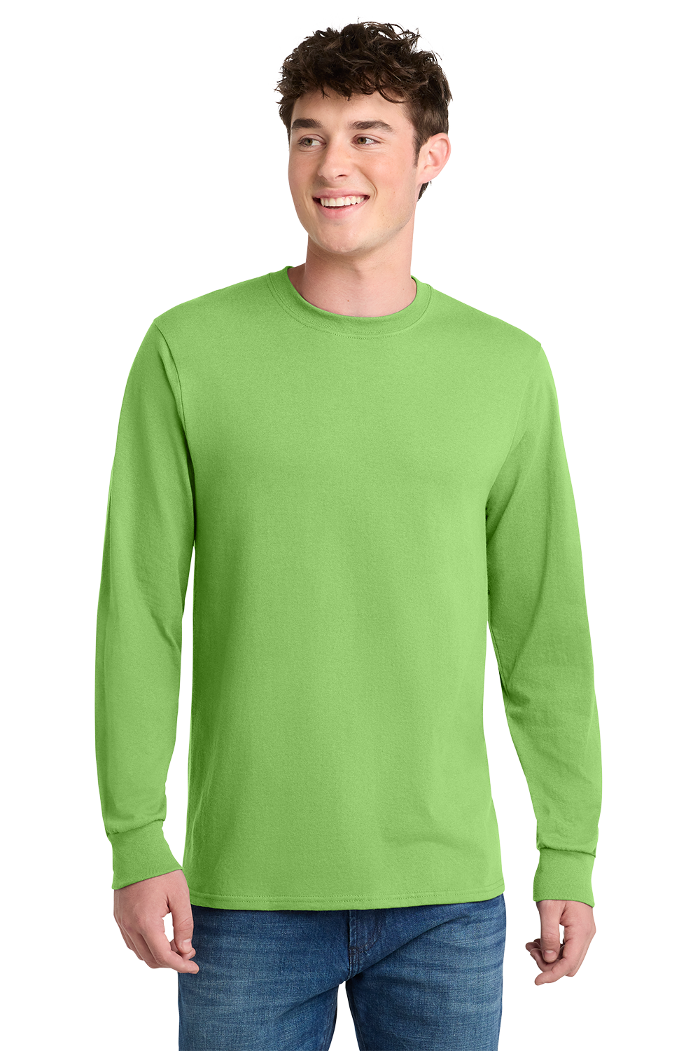 Economy - Long Sleeve Port & Co Core Cotton Tee - PC54LS