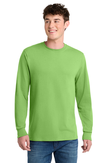 Economy - Long Sleeve Port & Co Core Cotton Tee - PC54LS