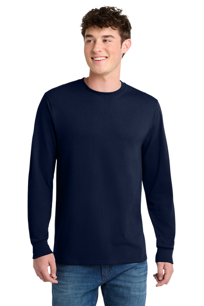 Economy - Long Sleeve Port & Co Core Cotton Tee - PC54LS
