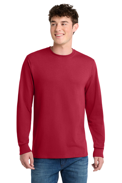 Economy - Long Sleeve Port & Co Core Cotton Tee - PC54LS