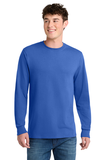 Economy - Long Sleeve Port & Co Core Cotton Tee - PC54LS