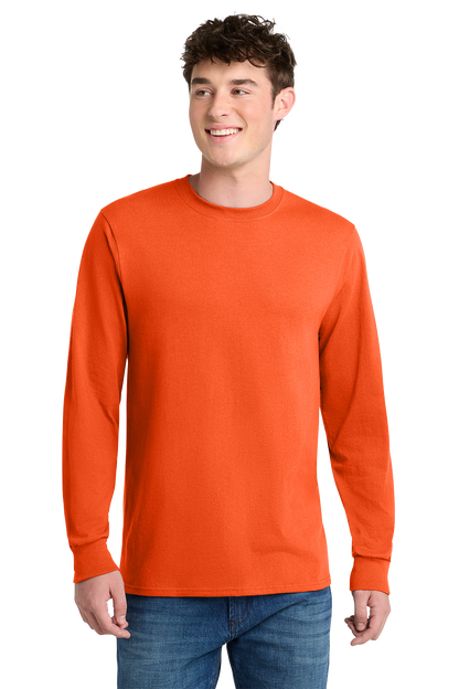 Economy - Long Sleeve Port & Co Core Cotton Tee - PC54LS