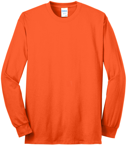 Economy T-Shirt - Long Sleeve - Core Blend Tee PC55LS - Technician Tees