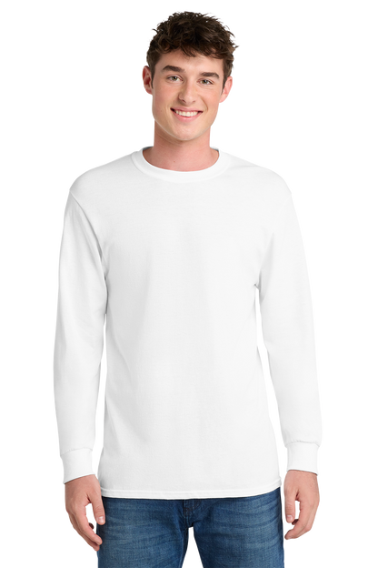 Economy - Long Sleeve Port & Co Core Cotton Tee - PC54LS