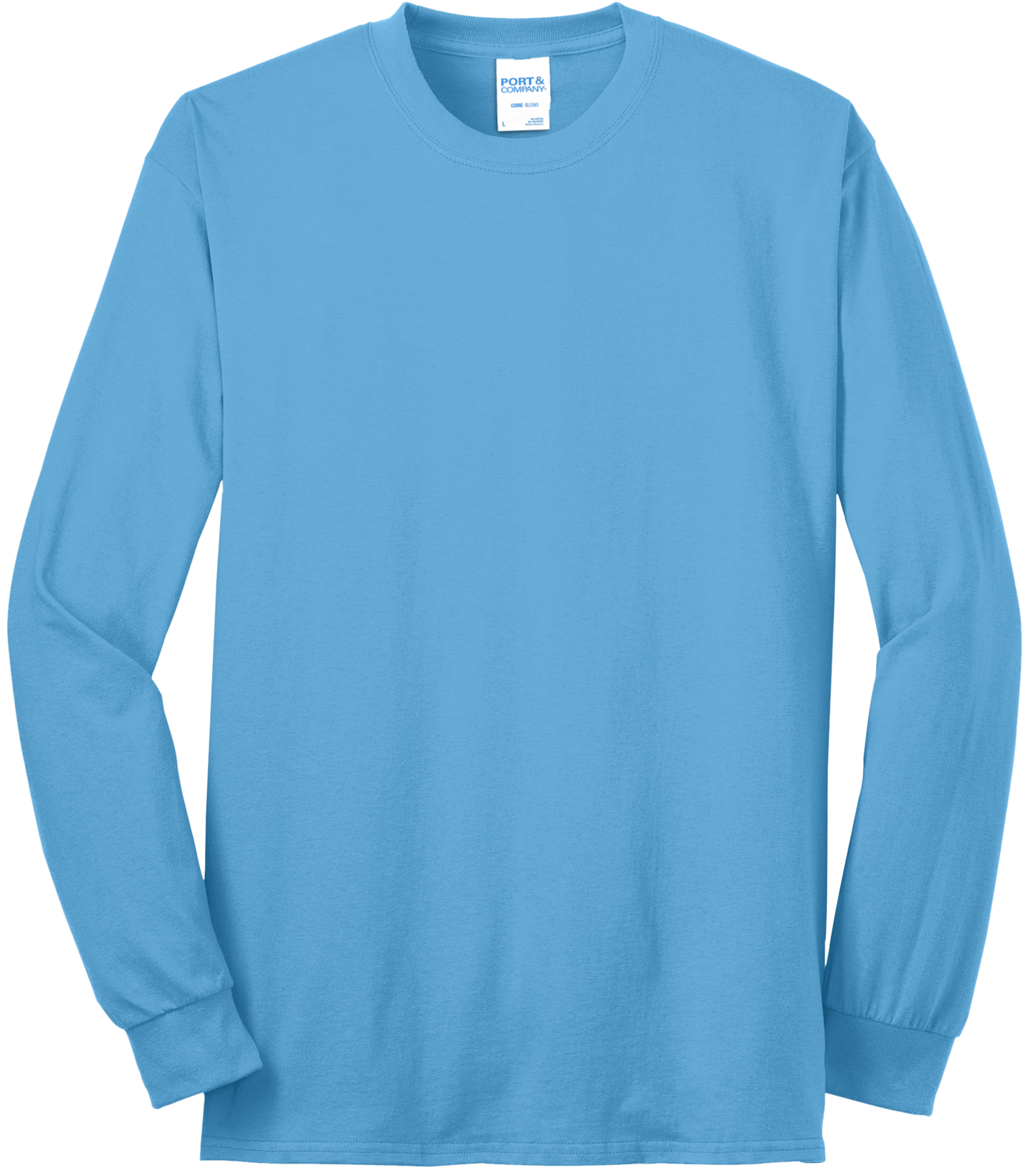 Economy T-Shirt - Long Sleeve - Core Blend Tee PC55LS - Technician Tees