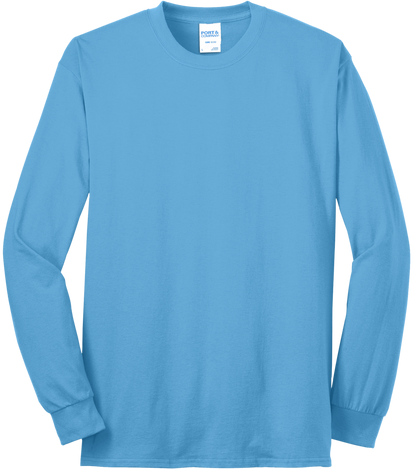 Economy T-Shirt - Long Sleeve - Core Blend Tee PC55LS - Technician Tees