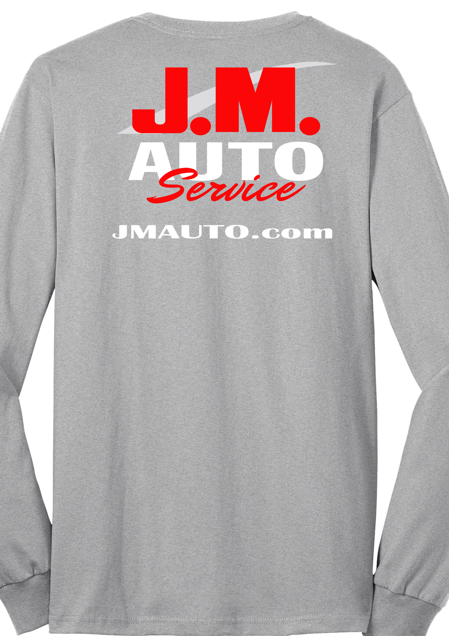 Long Sleeve T-Shirt - Port and Company Core Blend Tee PC55LS - JM Auto Service