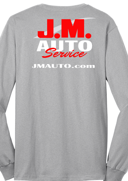 Long Sleeve T-Shirt - Port and Company Core Blend Tee PC55LS - JM Auto Service