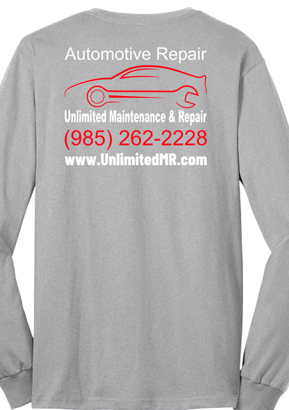 T-Shirt - Long Sleeve - Core Blend Tee PC55LS - Unlimited Maintenance and Repair