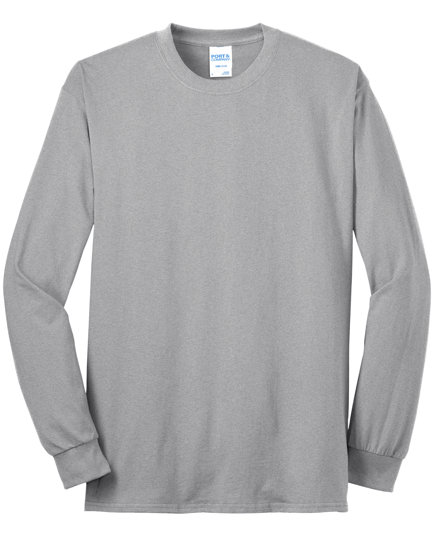 Economy T-Shirt - Long Sleeve - Core Blend Tee PC55LS - Technician Tees