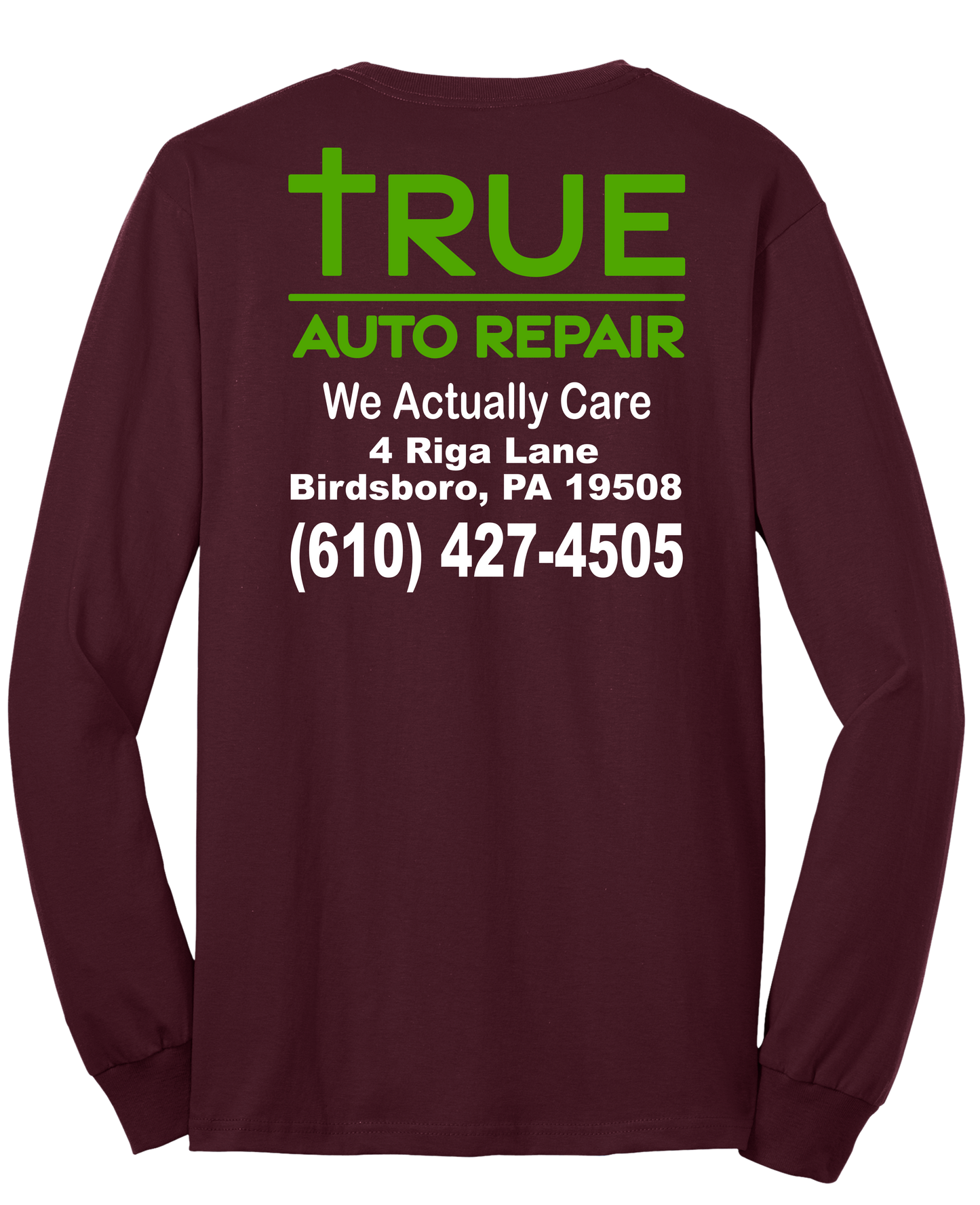 T-Shirt - Long Sleeve - Core Blend Tee PC55LS - True Auto Repair