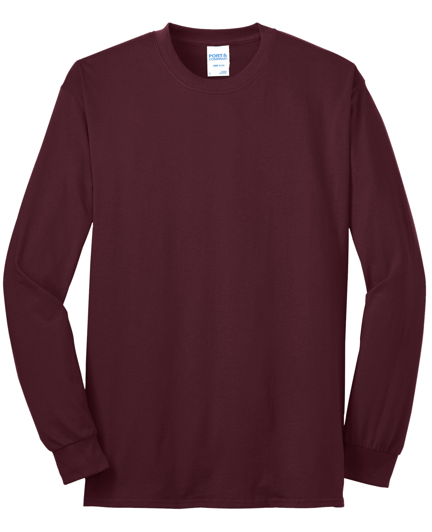 Economy T-Shirt - Long Sleeve - Core Blend Tee PC55LS - Technician Tees