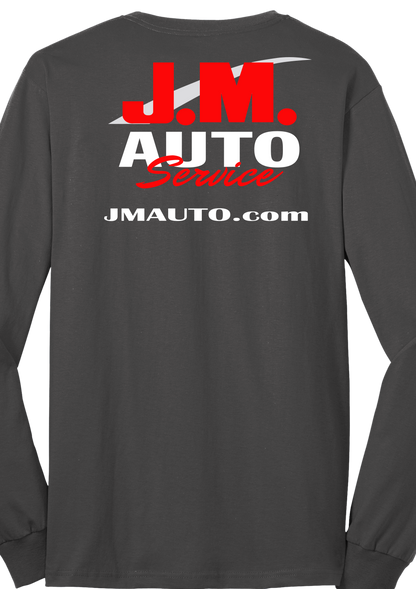 Long Sleeve T-Shirt - Port and Company Core Blend Tee PC55LS - JM Auto Service