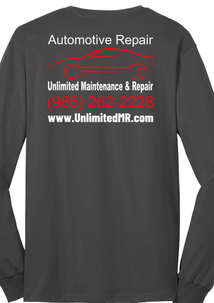 T-Shirt - Long Sleeve - Core Blend Tee PC55LS - Unlimited Maintenance and Repair