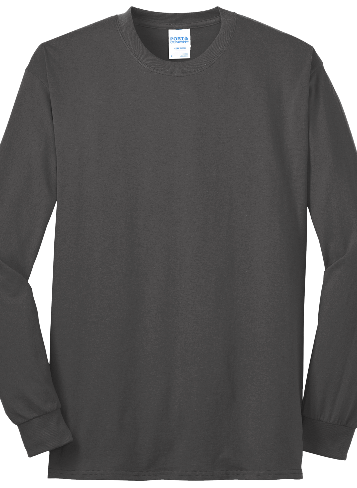 Economy T-Shirt - Long Sleeve - Core Blend Tee PC55LS - Technician Tees