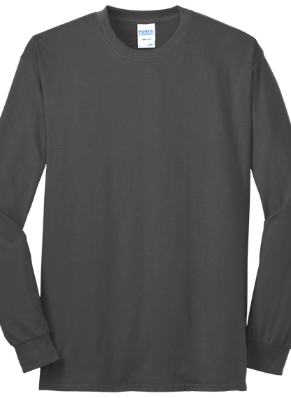 Economy T-Shirt - Long Sleeve - Core Blend Tee PC55LS - Technician Tees