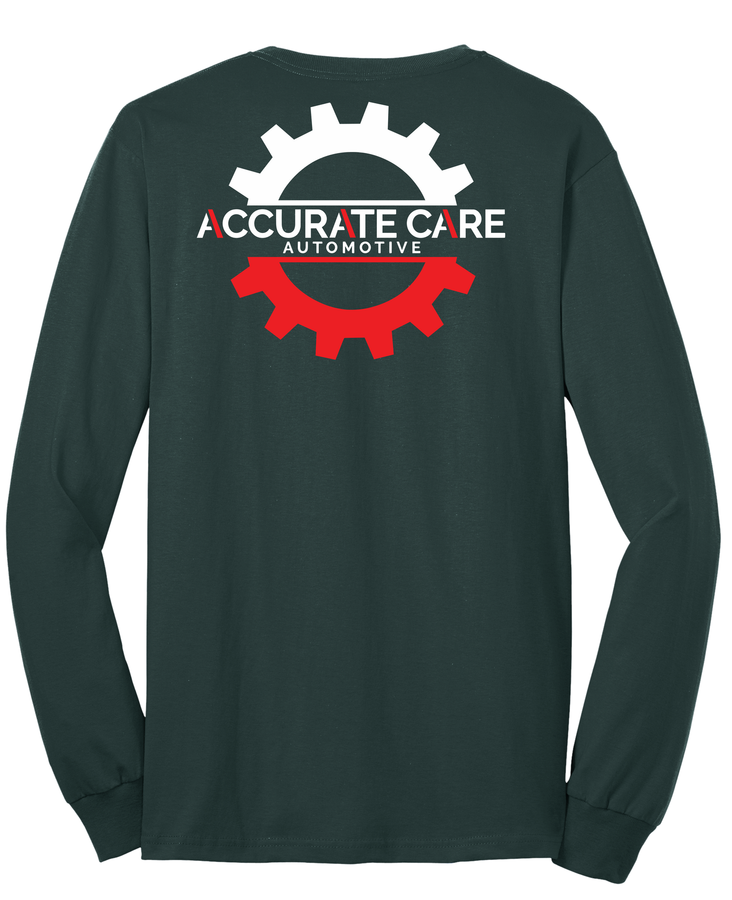 T-SHIRT Long Sleeve - Port & Co. Core Blend Tee PC55LS - Accurate Care Automotive