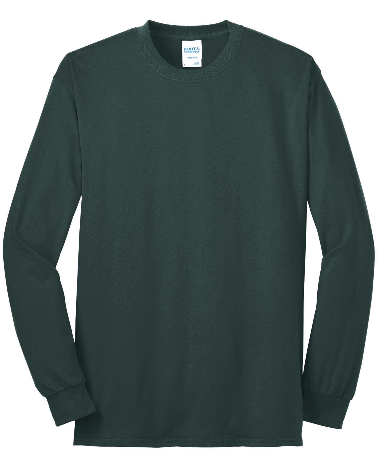 Economy T-Shirt - Long Sleeve - Core Blend Tee PC55LS - Technician Tees