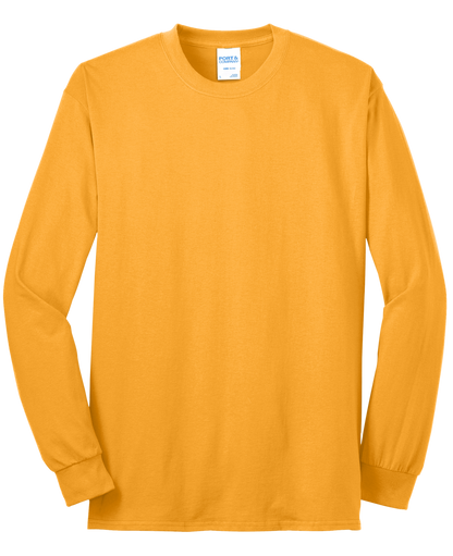 Economy T-Shirt - Long Sleeve - Core Blend Tee PC55LS - Technician Tees