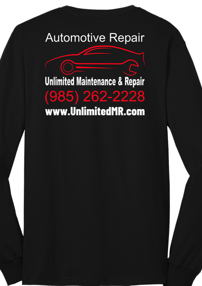 T-Shirt - Long Sleeve - Core Blend Tee PC55LS - Unlimited Maintenance and Repair