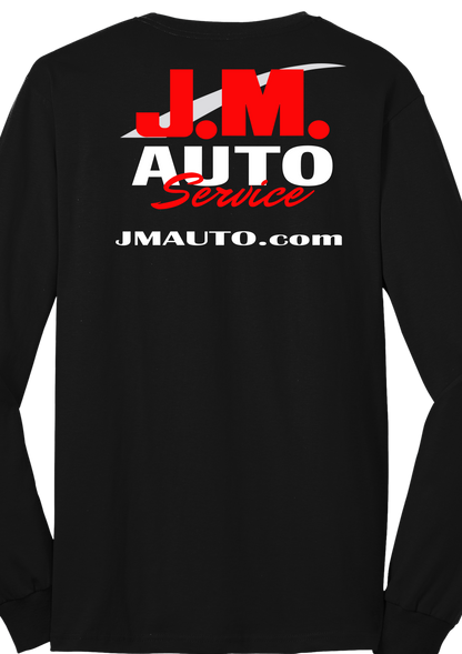 Long Sleeve T-Shirt - Port and Company Core Blend Tee PC55LS - JM Auto Service