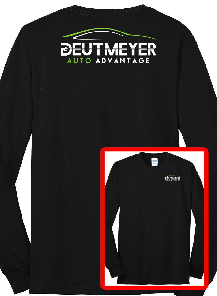 Long Sleeve T-Shirt - Port and Company Core Blend Tee PC55LS - Deutmeyer Auto Advantage