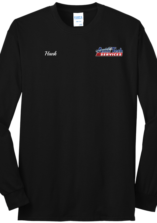 T-Shirt - Long Sleeve - Core Blend Tee PC55LS - Auto Tech Services