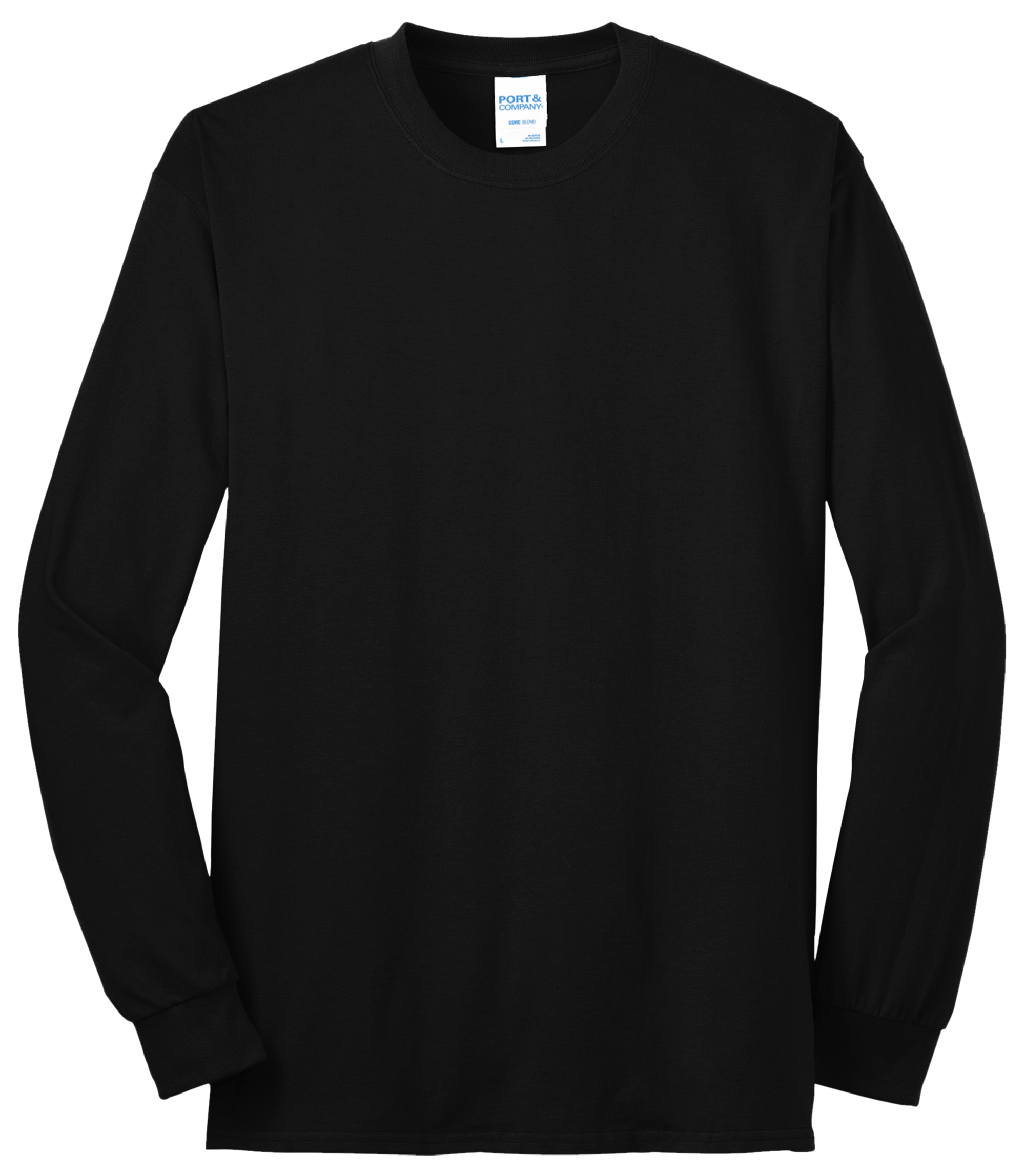 Long Sleeve T-Shirt - Port & Co. Core Blend Tee - PC55LS