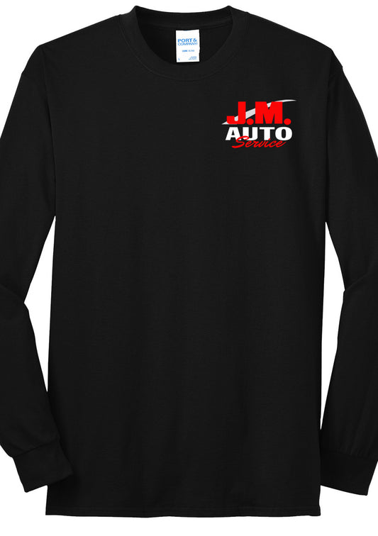 Long Sleeve T-Shirt - Port and Company Core Blend Tee PC55LS - JM Auto Service