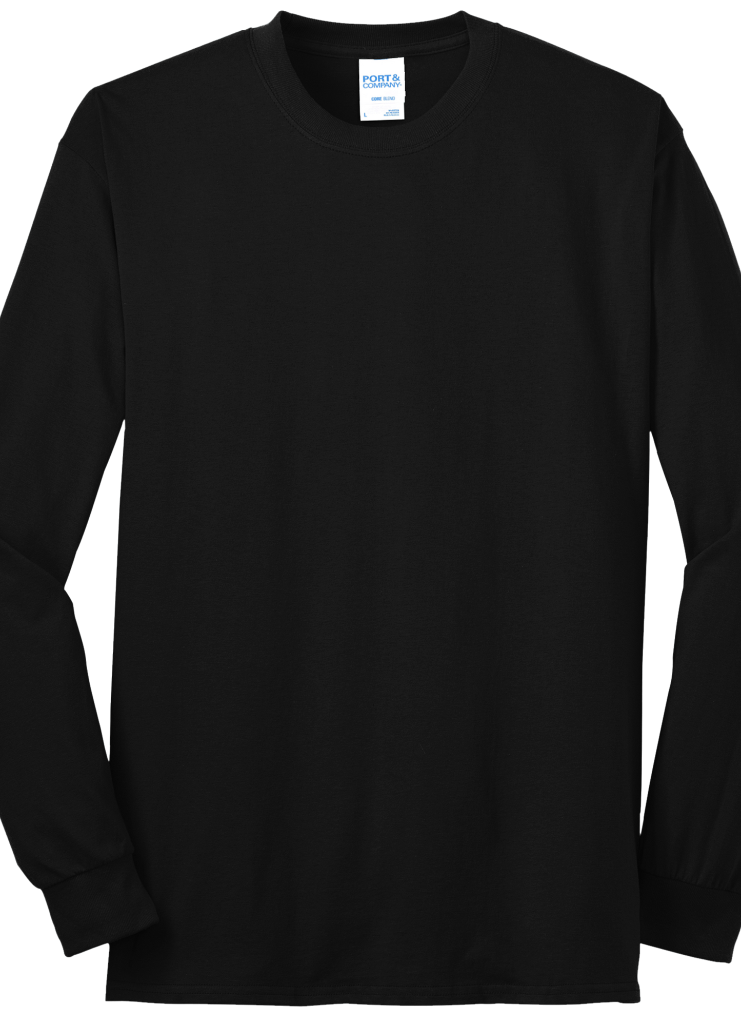 Economy T-Shirt - Long Sleeve - Core Blend Tee PC55LS - Technician Tees