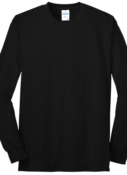 Economy T-Shirt - Long Sleeve - Core Blend Tee PC55LS - Technician Tees