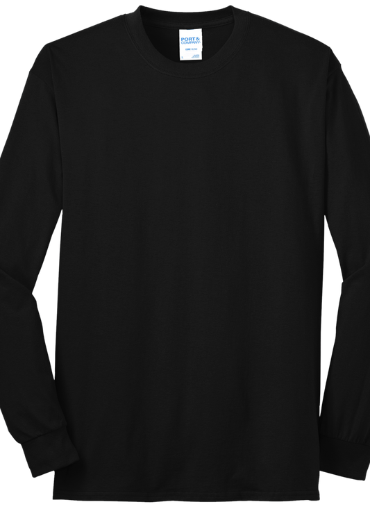 Economy T-Shirt - Long Sleeve - Core Blend Tee PC55LS - Technician Tees