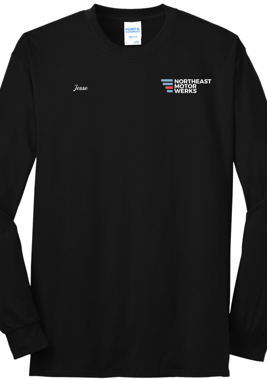 T-Shirt - Long Sleeve - Core Blend Tee PC55LS - Northeast Motor Werks