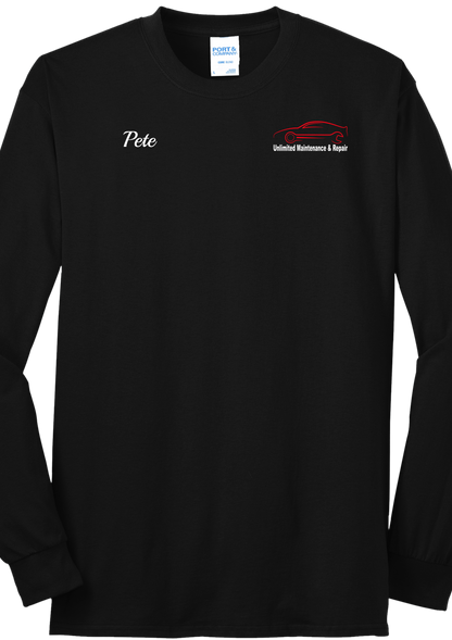 T-Shirt - Long Sleeve - Core Blend Tee PC55LS - Unlimited Maintenance and Repair