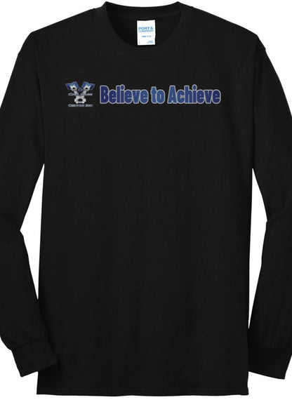 T-SHIRT Long Sleeve - Port and Company Core Blend Tee PC55LS - M&M Car Care