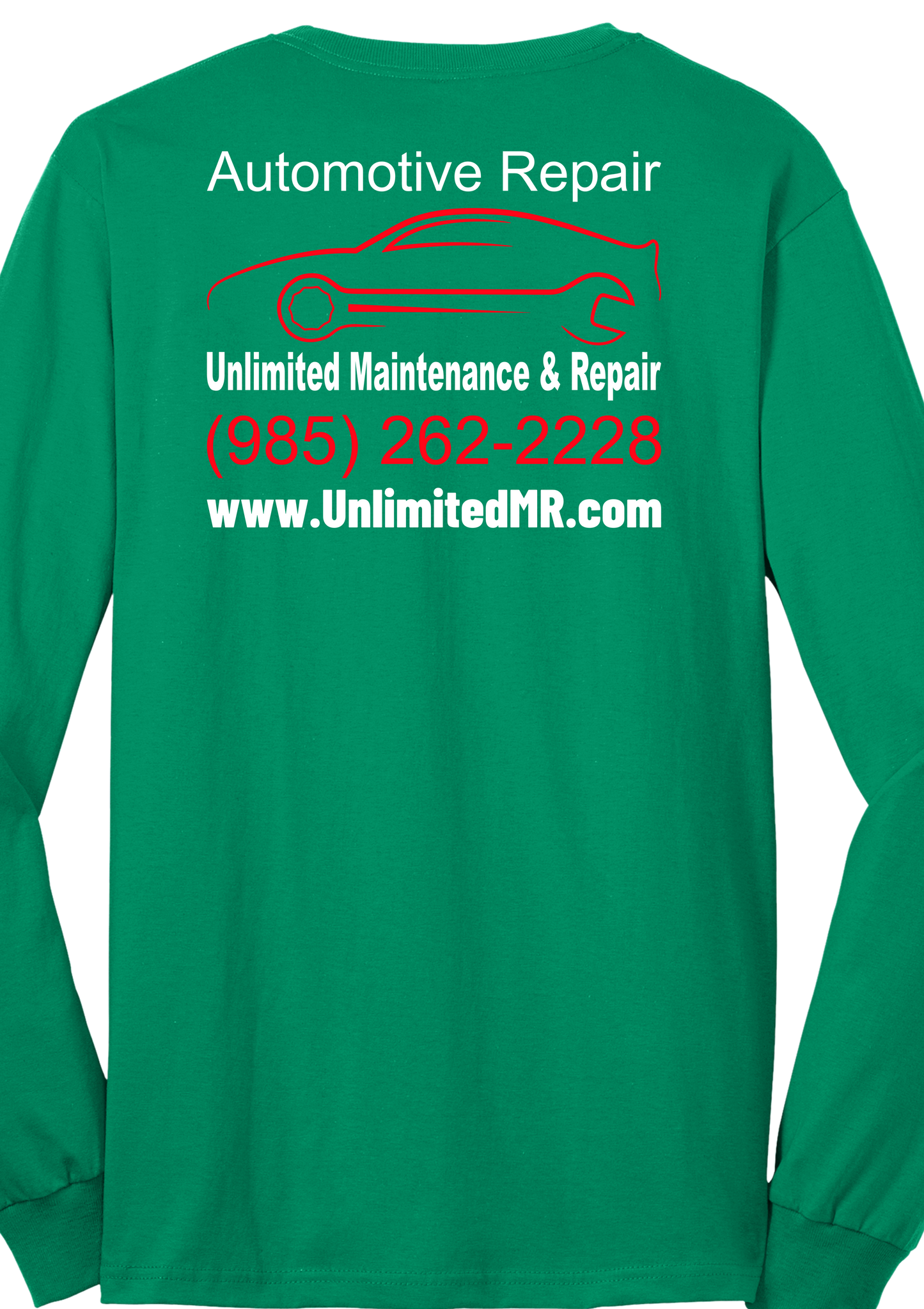 T-Shirt - Long Sleeve - Core Blend Tee PC55LS - Unlimited Maintenance and Repair