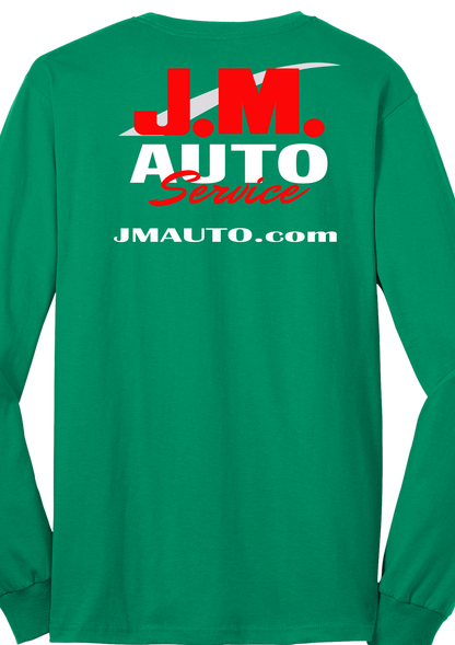 Long Sleeve T-Shirt - Port and Company Core Blend Tee PC55LS - JM Auto Service