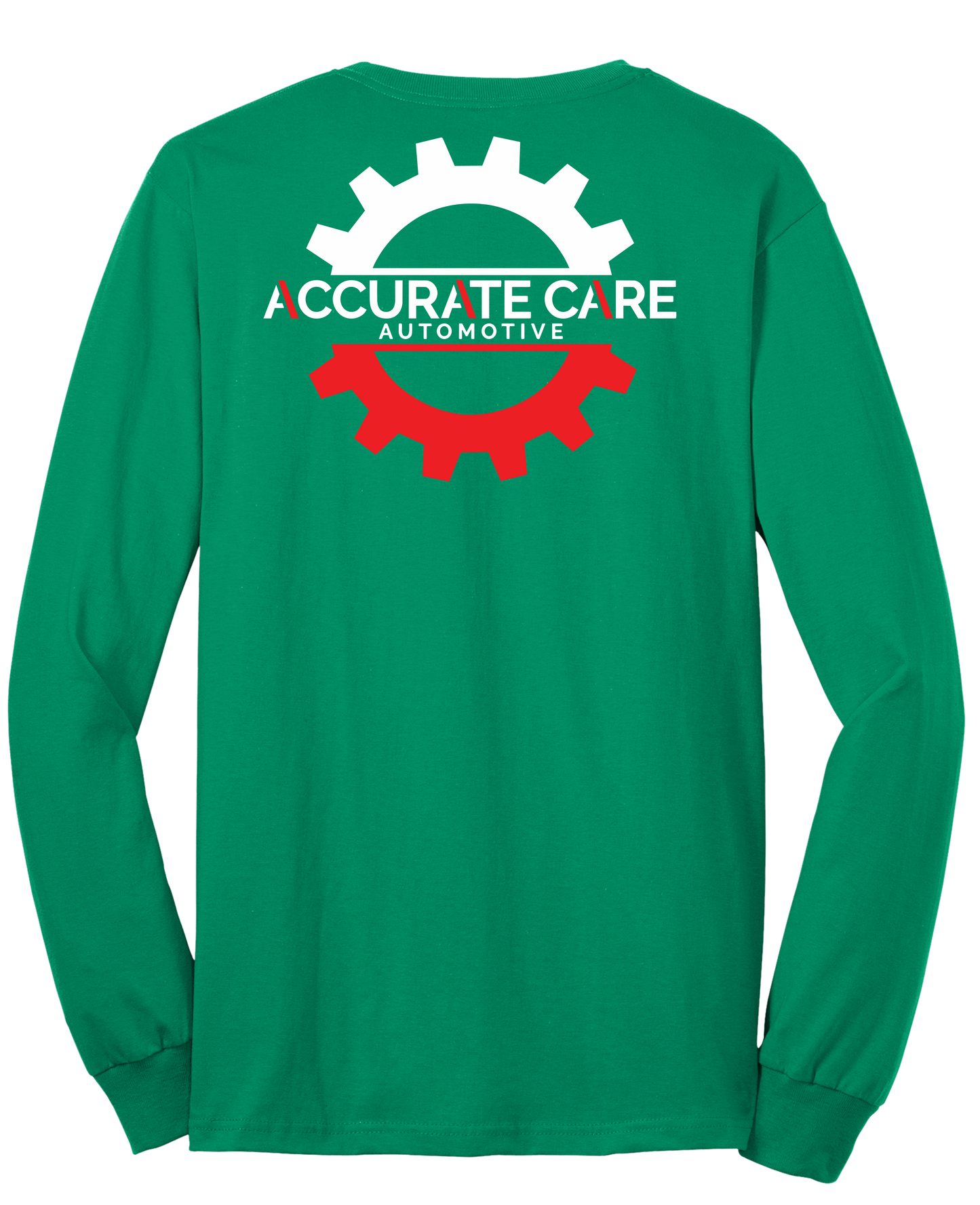 T-SHIRT Long Sleeve - Port & Co. Core Blend Tee PC55LS - Accurate Care Automotive