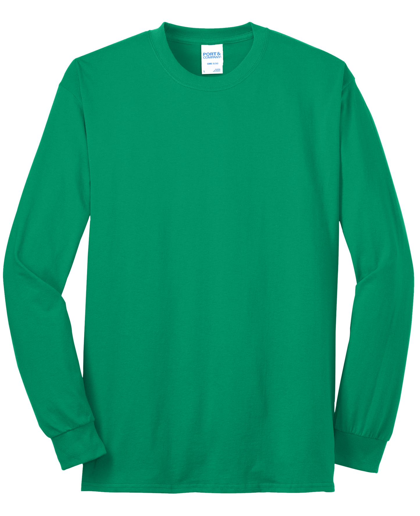 Economy T-Shirt - Long Sleeve - Core Blend Tee PC55LS - Technician Tees