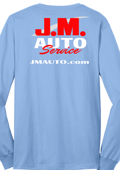 Long Sleeve T-Shirt - Port and Company Core Blend Tee PC55LS - JM Auto Service