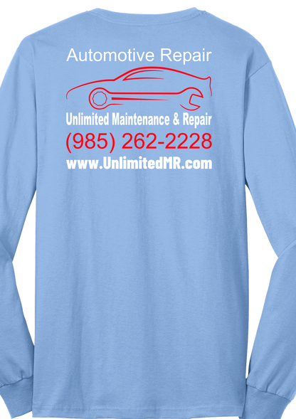T-Shirt - Long Sleeve - Core Blend Tee PC55LS - Unlimited Maintenance and Repair