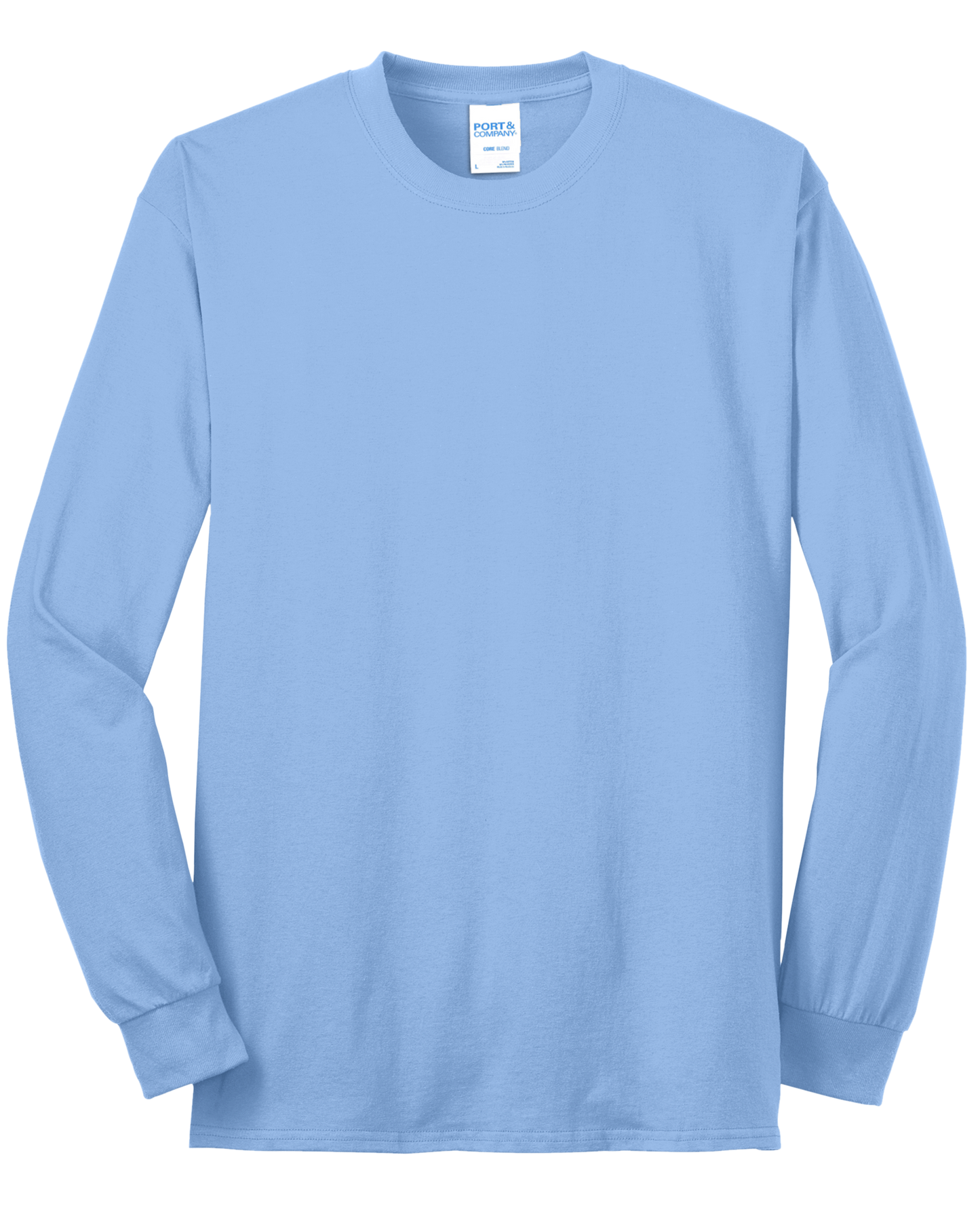 Economy T-Shirt - Long Sleeve - Core Blend Tee PC55LS - Technician Tees