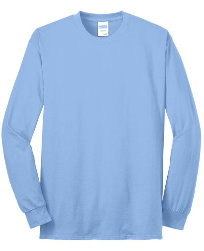 Economy T-Shirt - Long Sleeve - Core Blend Tee PC55LS - Technician Tees