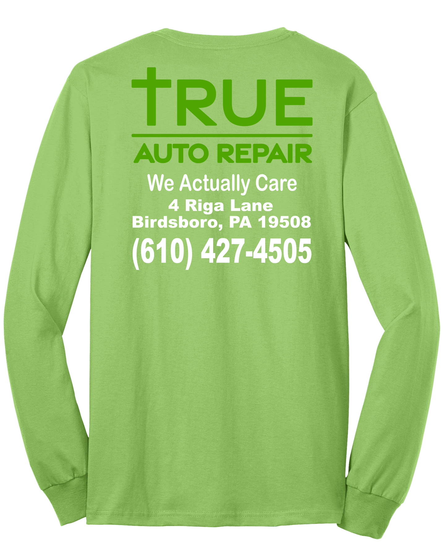 T-Shirt - Long Sleeve - Core Blend Tee PC55LS - True Auto Repair