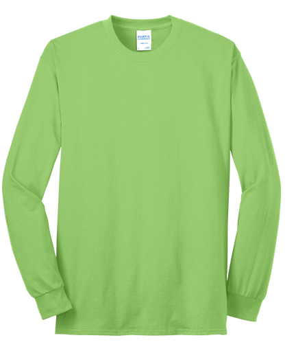 Economy T-Shirt - Long Sleeve - Core Blend Tee PC55LS - Technician Tees