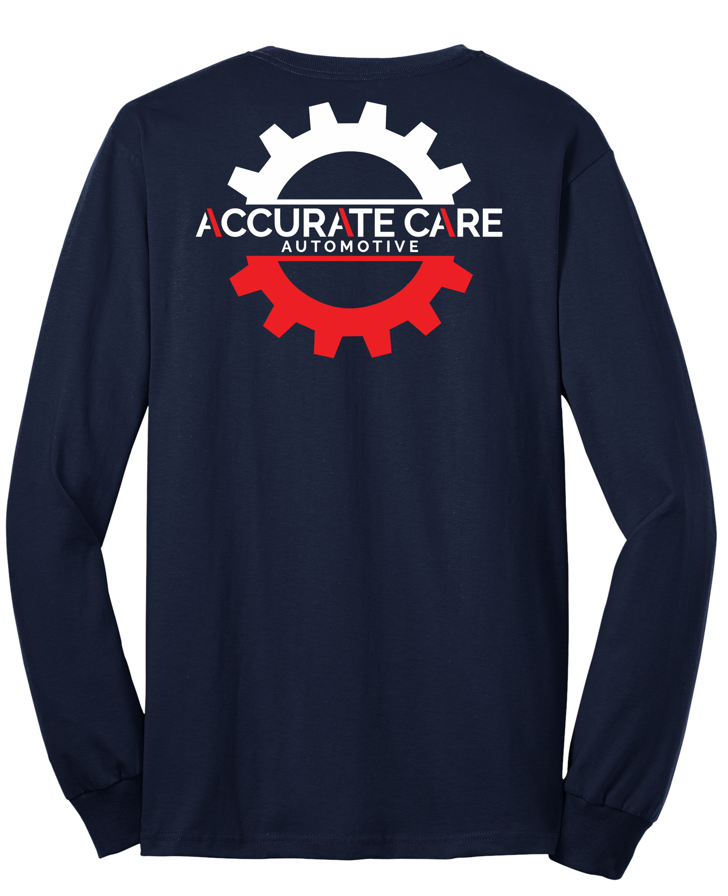 T-SHIRT Long Sleeve - Port & Co. Core Blend Tee PC55LS - Accurate Care Automotive