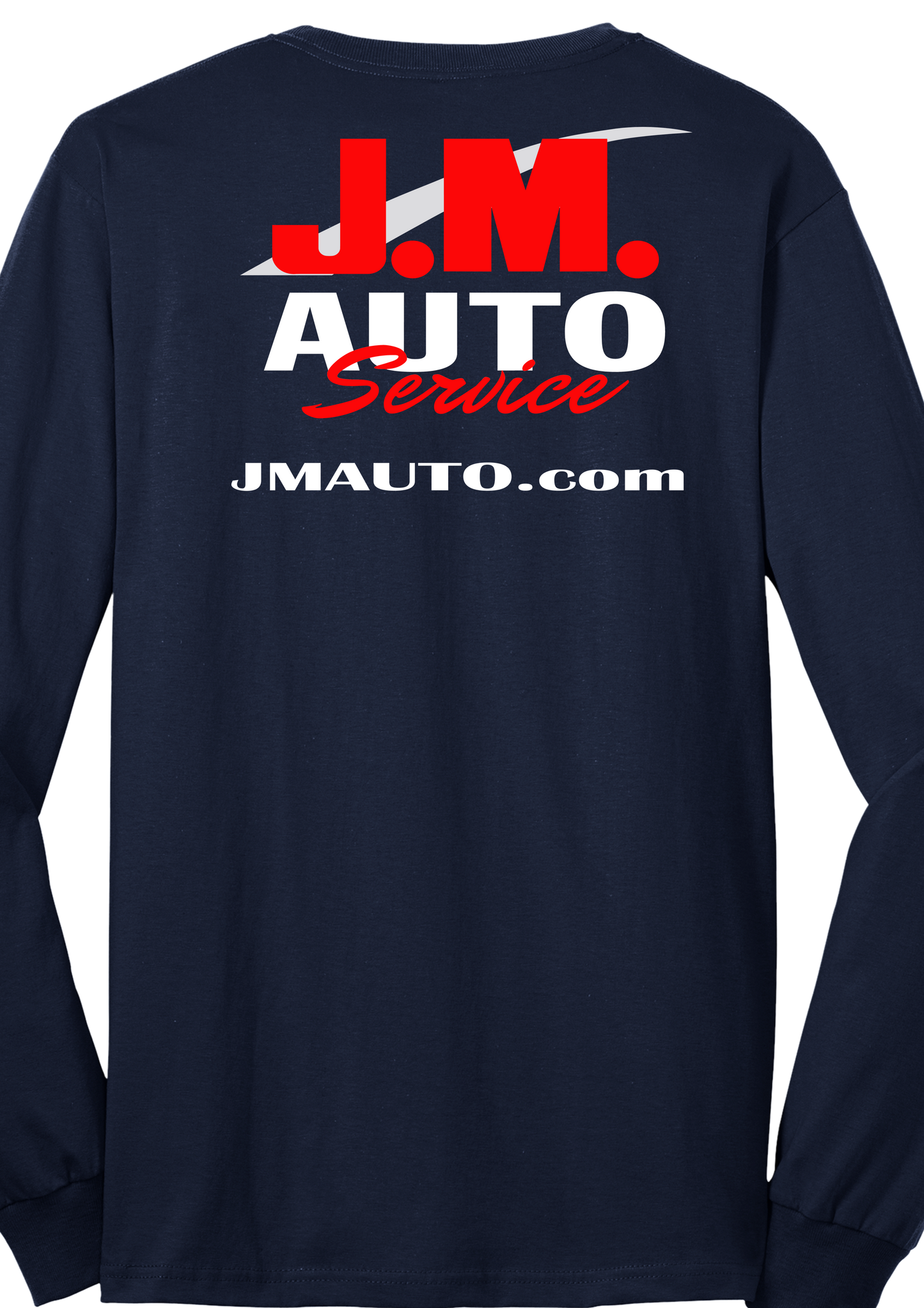 Long Sleeve T-Shirt - Port and Company Core Blend Tee PC55LS - JM Auto Service